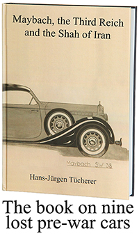 The exclusive illustrated book on nine lost pre-war Maybach cars